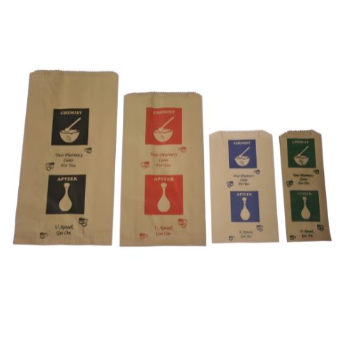 Printed Chemist Bags